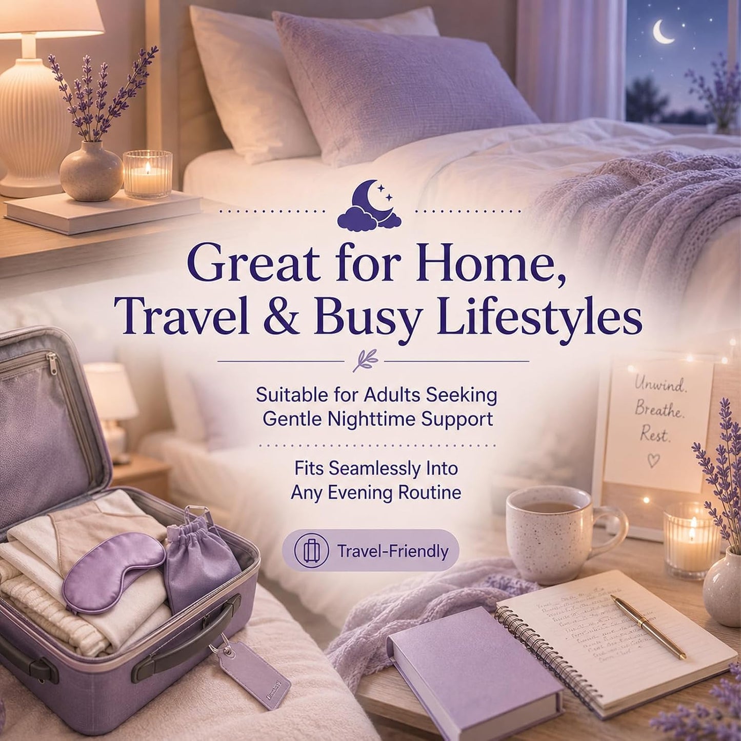Lunavelle Sleep Patches, Lunavelle Sleep Patches for Adults, Quick-Acting & Long-Lasting